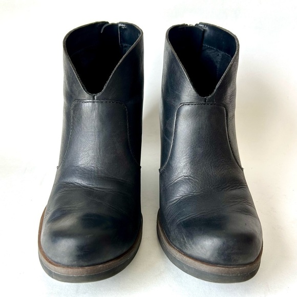 Korks Kork-Ease Gemini V Black Leather Ankle Boots Booties Size 6 - Picture 6 of 10